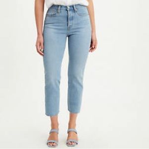 Levi Wedgie Straight Fit Jeans - Tango Hustle 26W